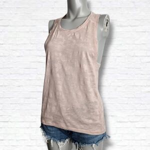Lululemon Light Pink Camo Lightweight Sports Tank Top Size M